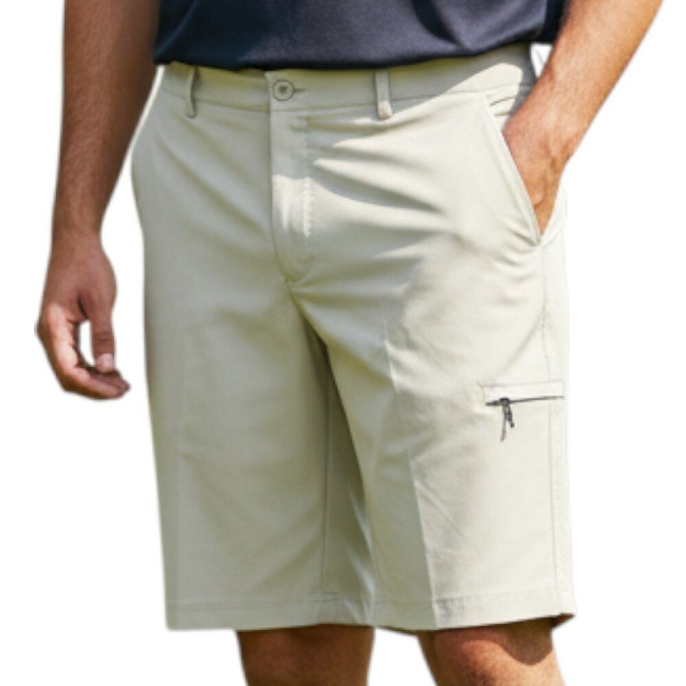 PEBBLE BEACH Beige Men's Performance Golf Shorts - Size 40 - NWT
